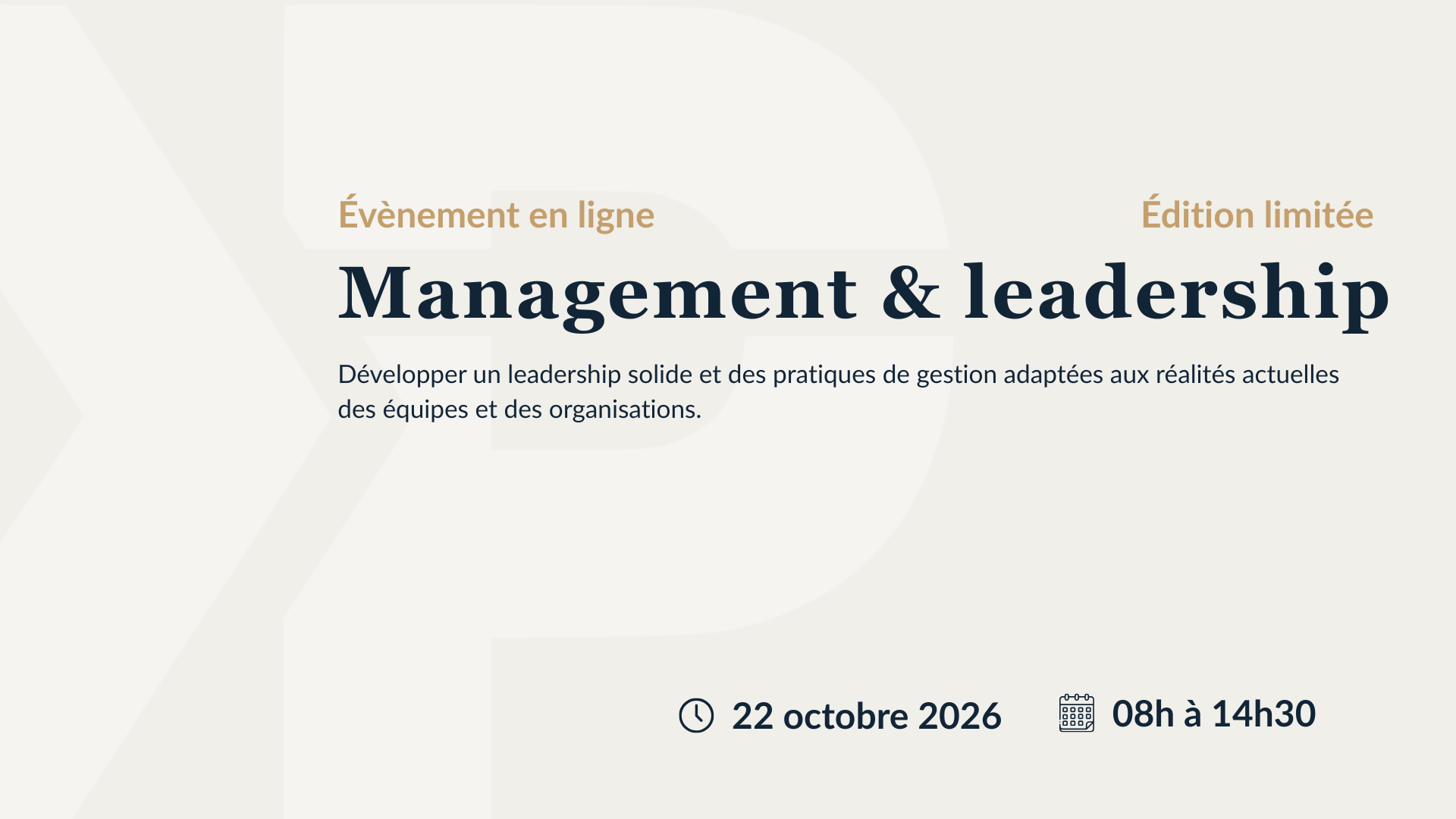 Management & leadership