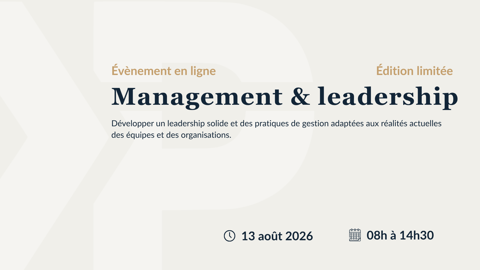 Management & leadership