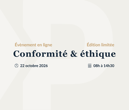 Conformité et éthique