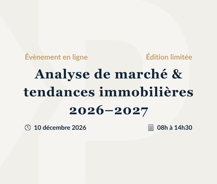 Analyse de marché & tendances immobilières 2026–2027